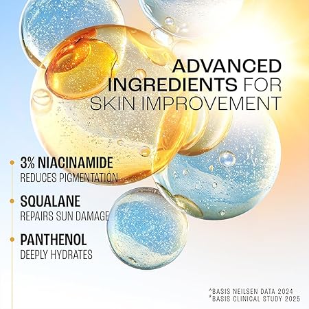 Lakme SPF 50 PA++++ Sunscreen Lotion for Bright Skin | In Vivo Tested | UVA UVB Blue Light Protection | Waterlight| No White Cast | Niacinamide| For All Skin Types | 100 ml