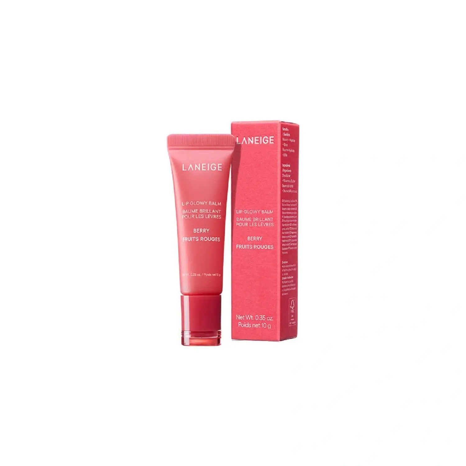 Laneige Lip Glowy Balm, Moisturizing Treatment for Soft, Smooth and Glowing Lips, Intense Hydration