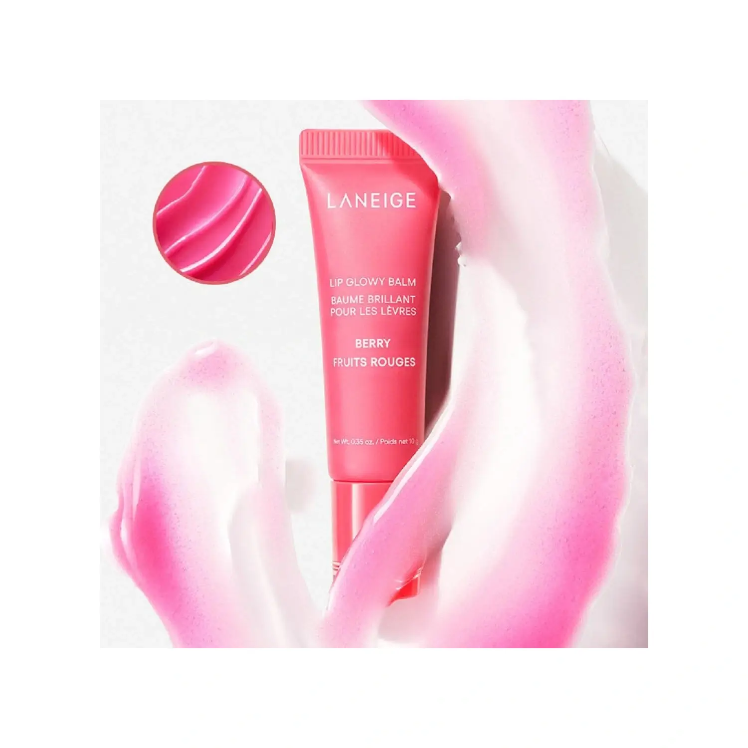 Laneige Lip Glowy Balm, Moisturizing Treatment for Soft, Smooth and Glowing Lips, Intense Hydration
